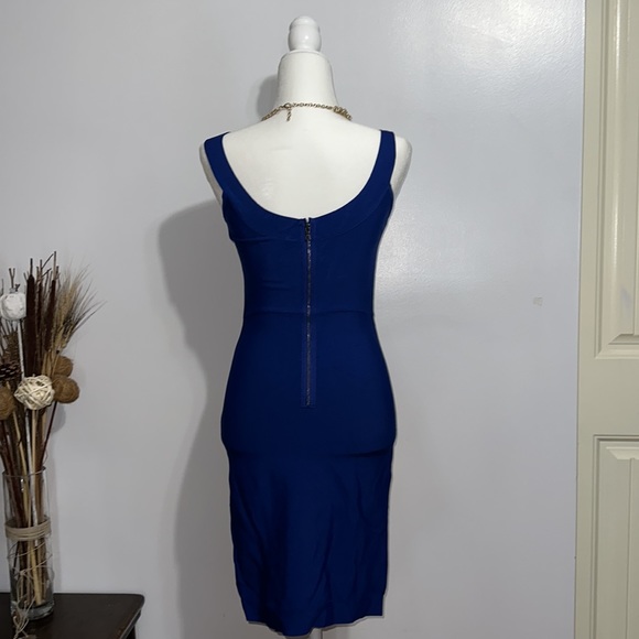 BCBG WOMEN’S SEXY BODYCON MIDI DRESS - Picture 6 of 9